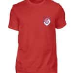 Herren T-Shirt Basic - mit Brustdruck