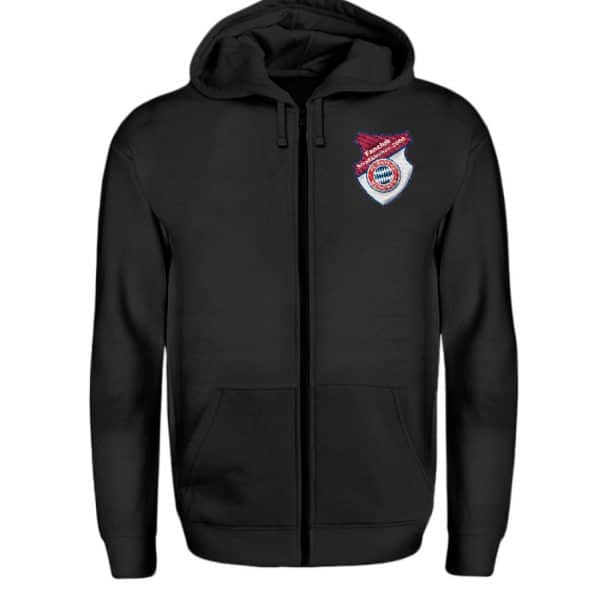 Zipper mit Brust-Stick - Zip-Hoodie-16