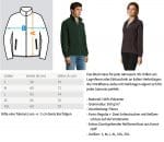 Fleece Jacke mit Brust-Stick – Bild 2