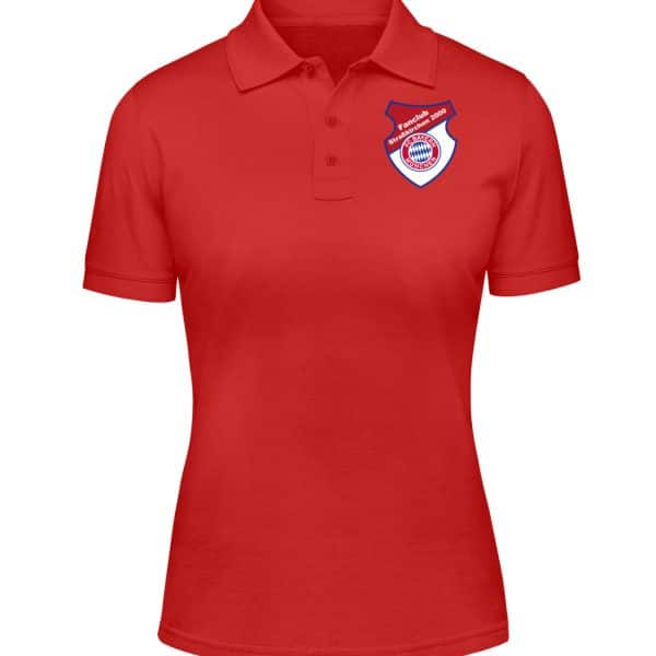 Poloshirt Damen mit Brust- und Rückenstick - Damen Poloshirt-1565